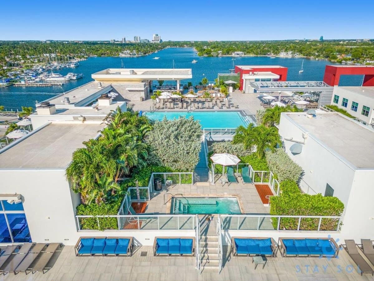 Rooftop Pool - Ocean View Balcony - Hollywood Beach Ngoại thất bức ảnh